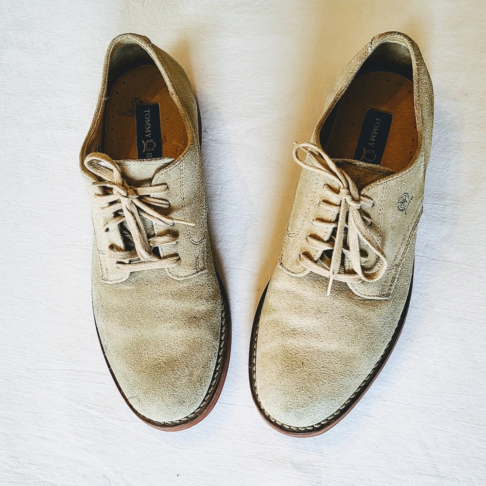 Tommy Hilfiger suede oxfords